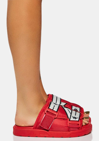 Red Dusty Authentic JPN Mitel Slides