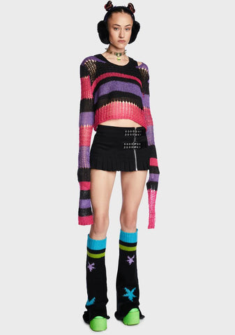 Martian Aboard Spiked Choker