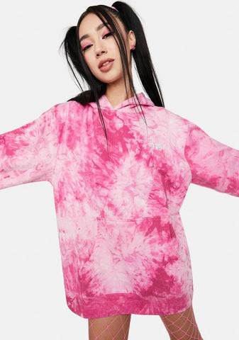 Rose Blend Everyday Tie Dye Hoodie