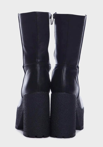 You Wish Chunky Platform Ankle Boots