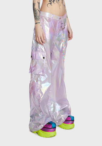 Ace Of Bass Parachute Pants - Lavender