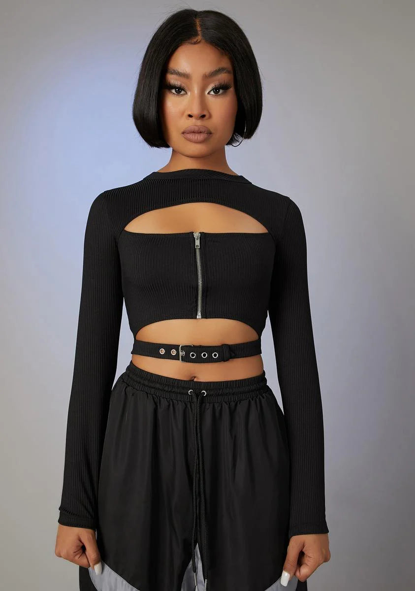 Speakerphone Hottie Long Sleeve Top