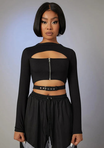 Speakerphone Hottie Long Sleeve Top