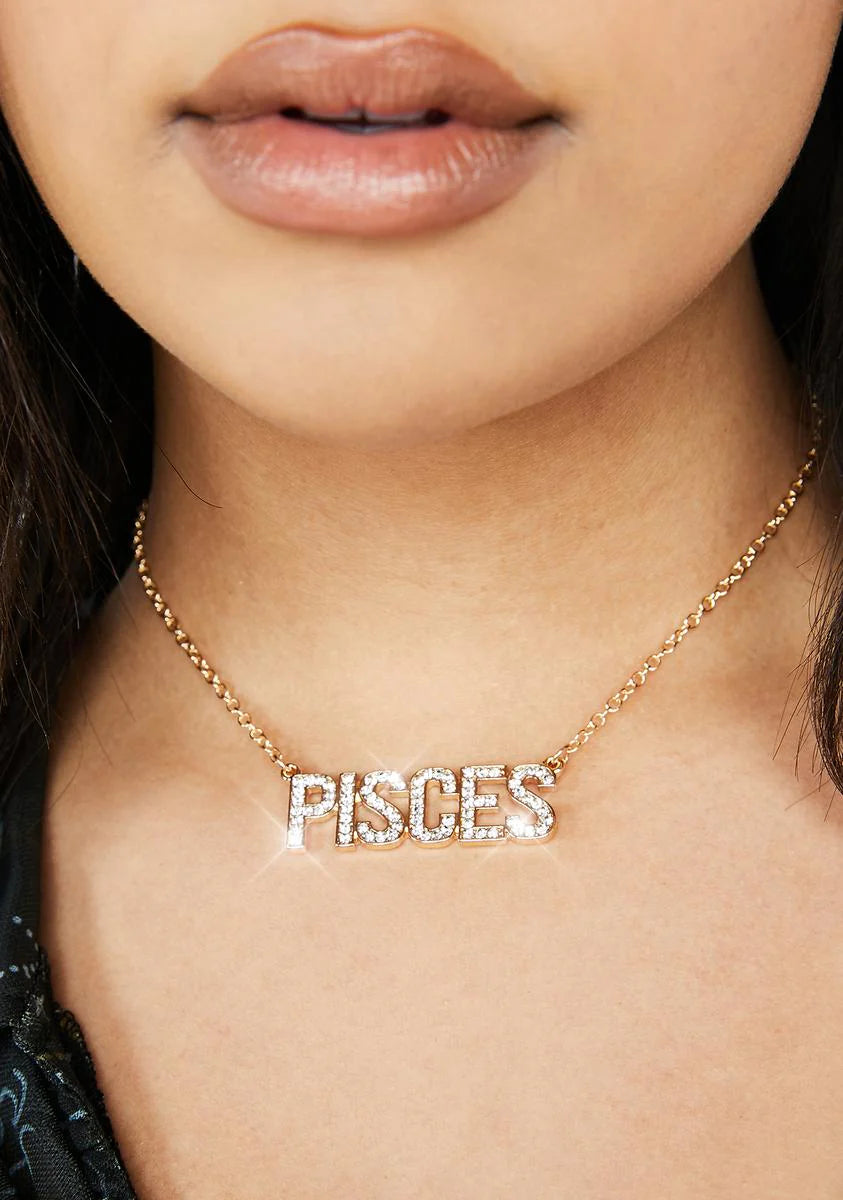 Undivided Attention Pisces Necklace