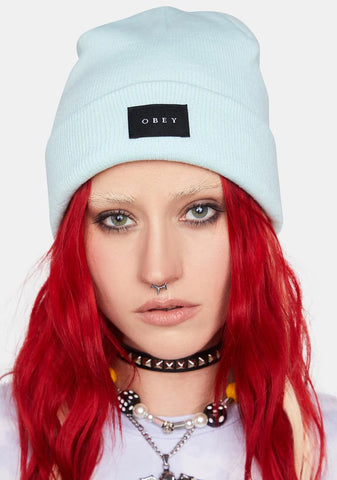 Blue Virgil Beanie