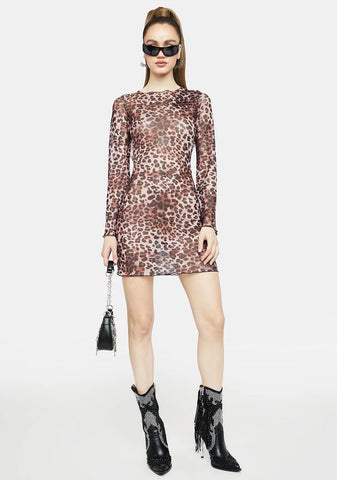 True To Nature Mini Dress