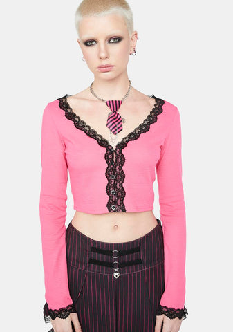 Candy Highly Selective Thermal Crop Top