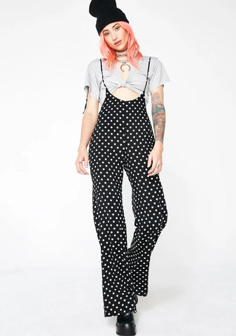 Talk To Me Sweet Polkadot Jumpsuit
