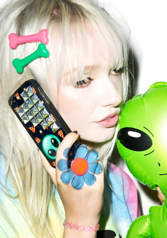 Pizza In Space Studded iPhone 5/5S Case