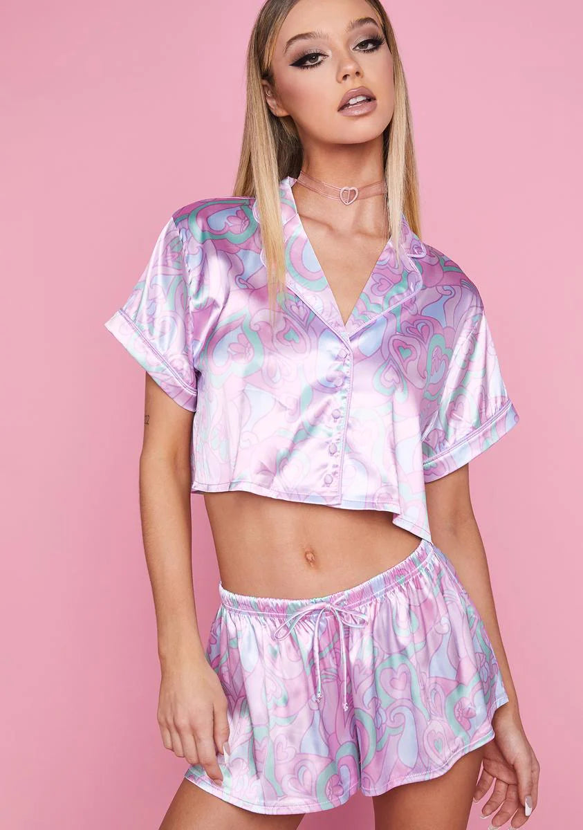 Swinging Scene Pajama Set