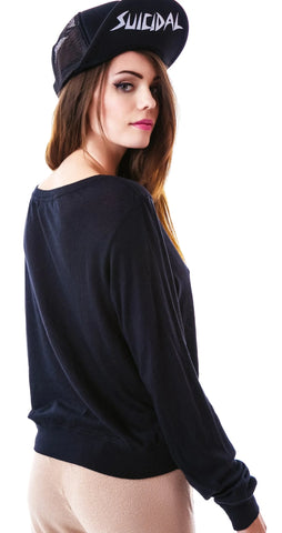 Essentials Baggy Beach Jumper - White