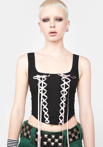 I'm 4 Real Corset Top