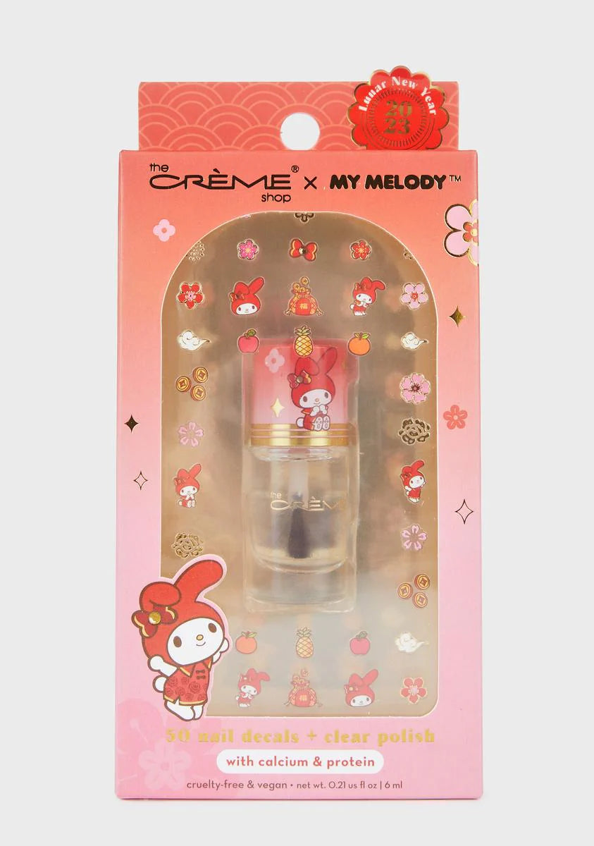My Melody Lunar New Year Nail Decal Set