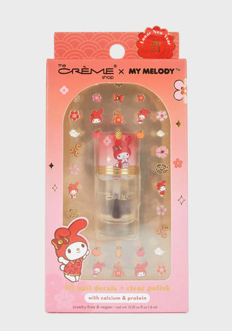 My Melody Lunar New Year Nail Decal Set