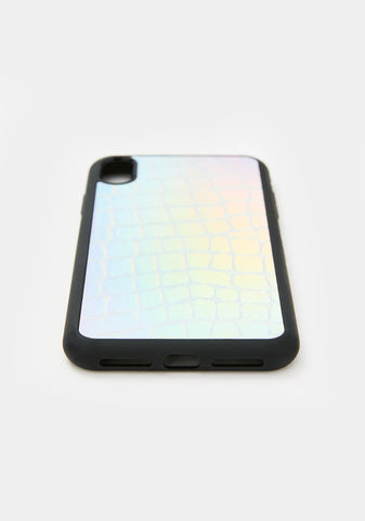 Holographic Croc IPhone Case