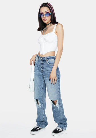 Blue Angel 1999 Slouchy Denim Jeans