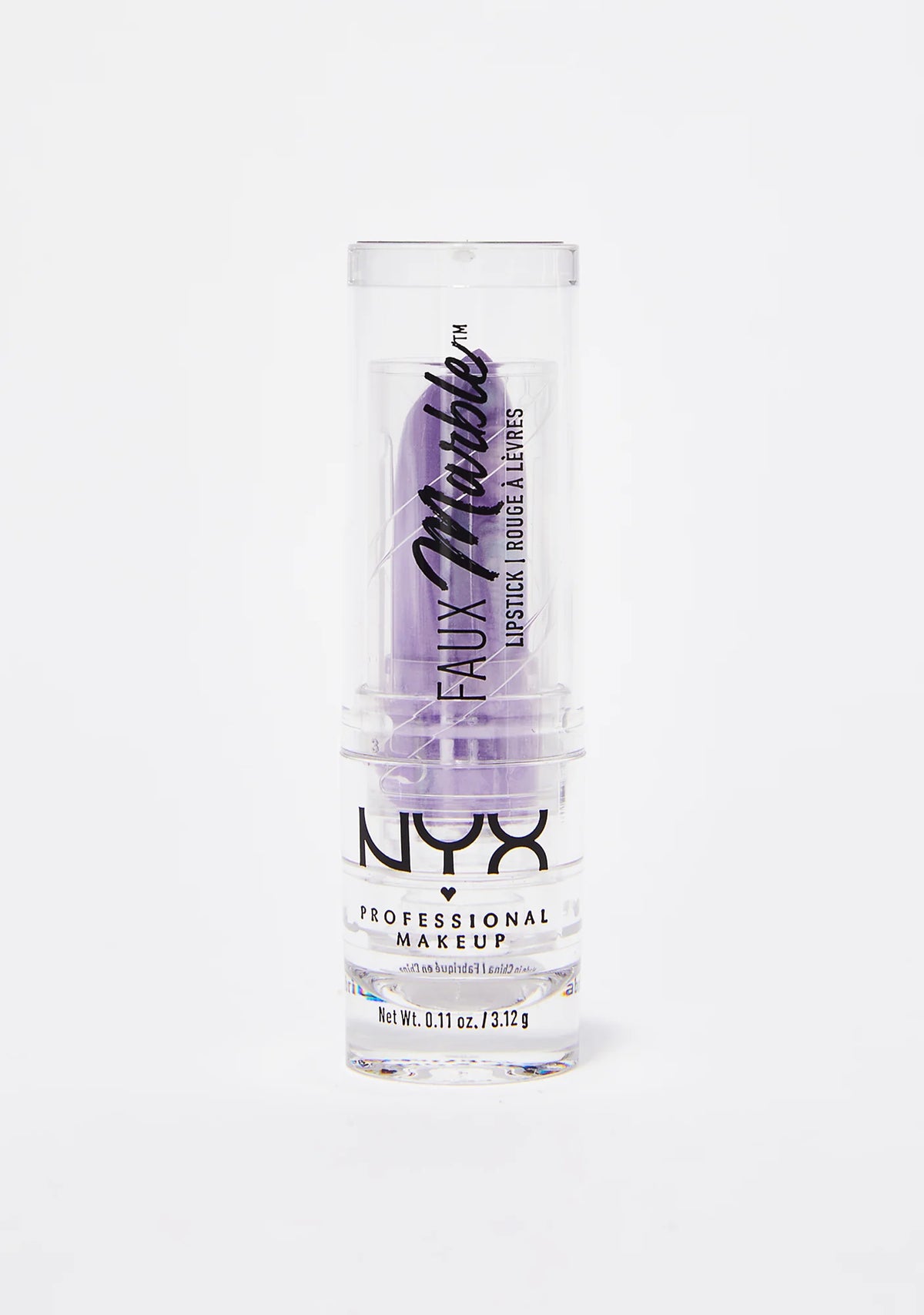 Lilac Faux Marble Lipstick