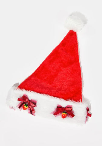 Tip Of The Tongue Santa Hat