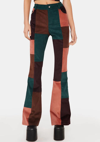 Wonderstruck Corduroy Flare Pants