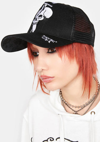 Skull Trucker Hat