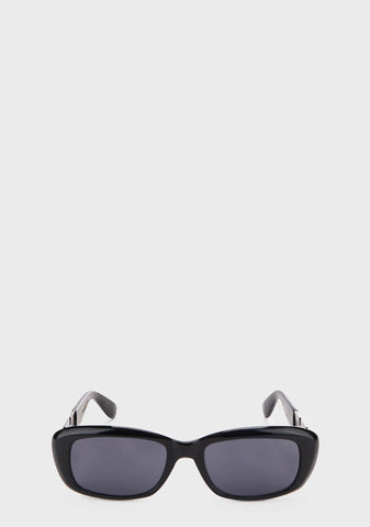 Harlow Cat Sunglasses - Black