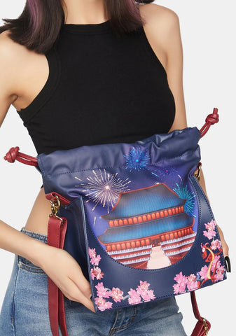 Mulan Castle Crossbody Bag