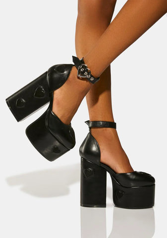Translate Love Platform Heels