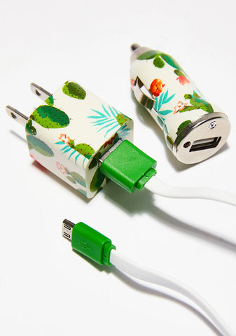 Cactus Charging Set