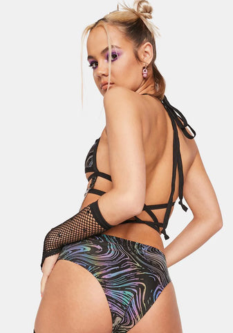 Oil Spill Reflective Bottoms