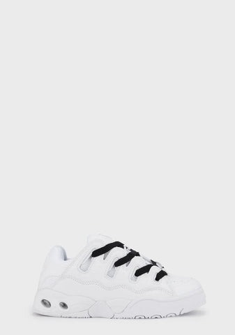 White D3 OG Sneakers