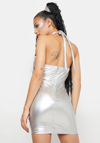 Moonlight Running The Show Halter Dress