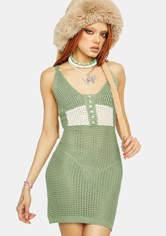 Read Your Aura Crochet Dress