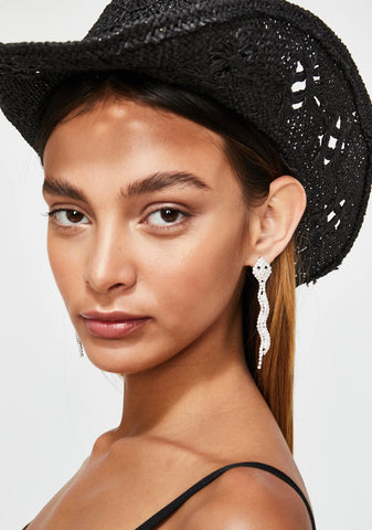 Slitherin' My DM's Snake Earrings