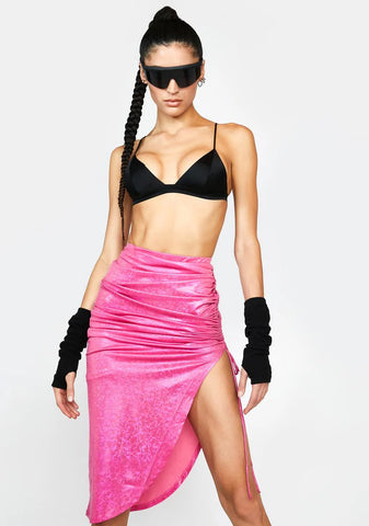 Taffy Mirror Ball Moves Ruched Skirt