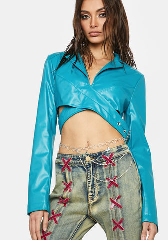 Second Story Cropped Blazer