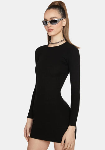 Breaking News Bodycon Mini Dress