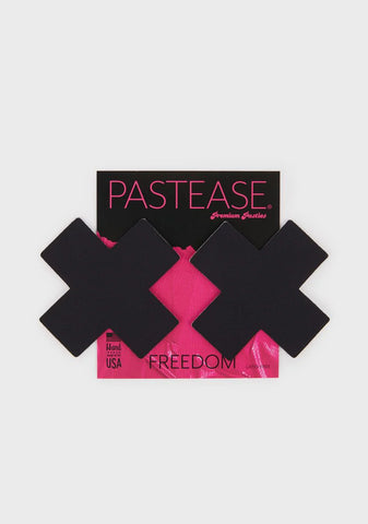 Matte Cross Nipple Pasties
