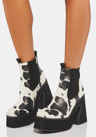 Parva Heeled Platform Boots