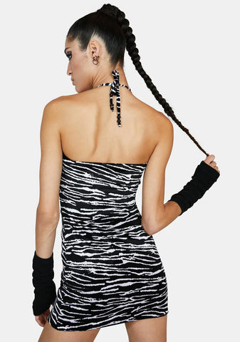 Zebra Crossing Kora Mini Dress