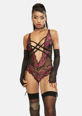 Sometimes A Fantasy Mesh Bodysuit