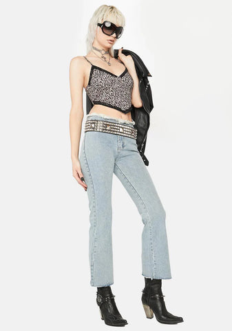 Rock Goddess Frayed Jeans