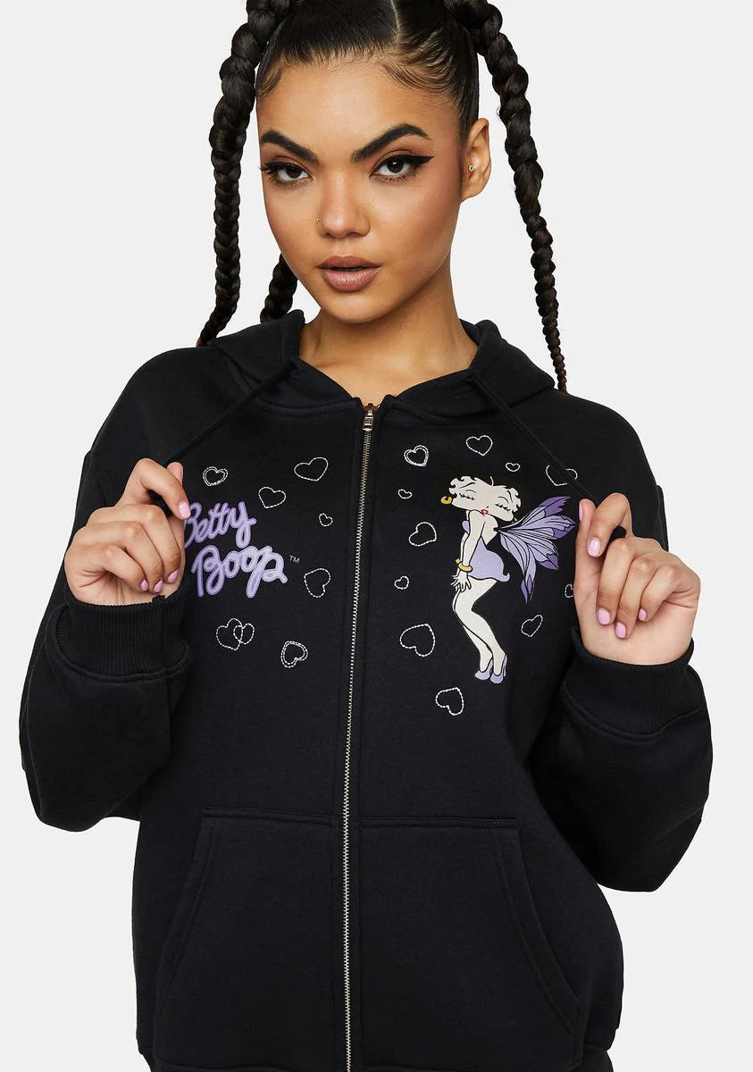 X Betty Boop Hoodie Jacket