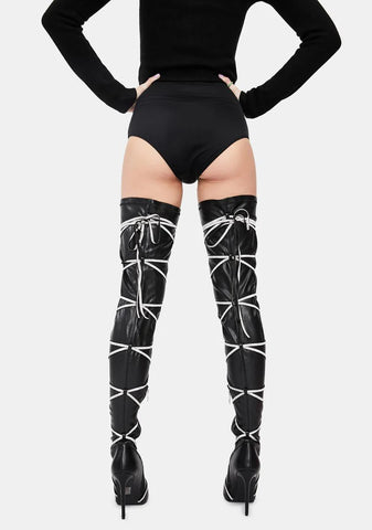 Underworld Stiletto Thigh High Boots