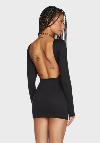 Night Catching Chills Mini Dress