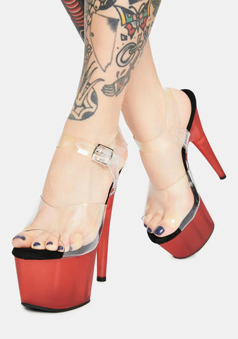 Night Moves Platform Heels