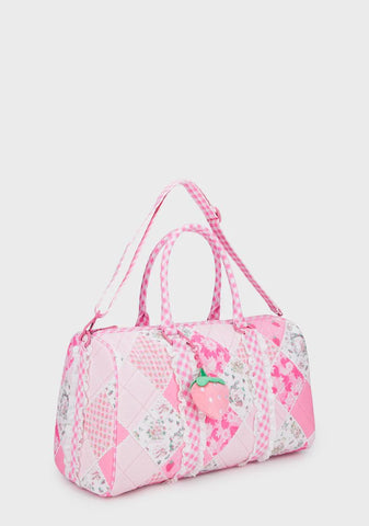 Extra Serving Quilted Weekender