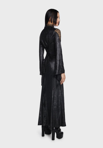 Night Withered Vine Dress