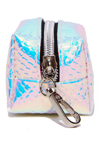 Iridescent Slithering Pouch Keychain