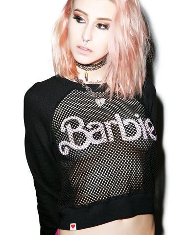 Barbie Warm Up Sweater - White