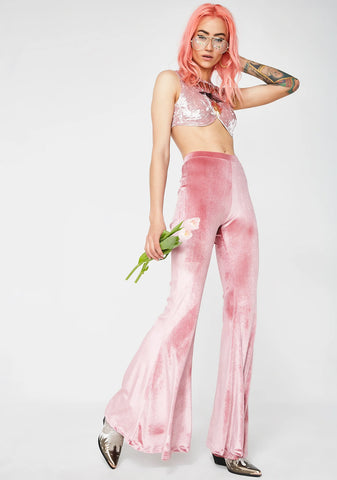 Desert Rose Velvet Bells